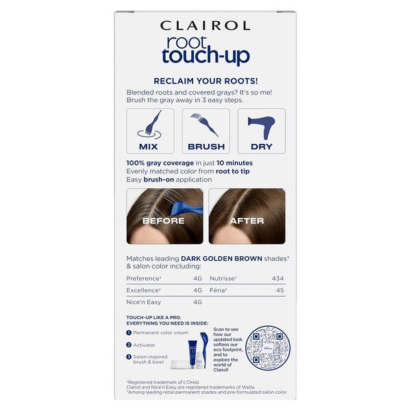 Clairol Nice'n Easy Root Touch-Up Permanent Hair Color