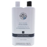 Nioxin System 2 Cleanser Shampoo & Scalp Therapy Conditioner, 33.8 OZ, thumbnail image