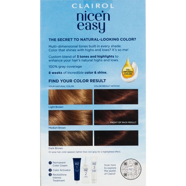 Clairol Nice'n Easy Permanent Hair Color