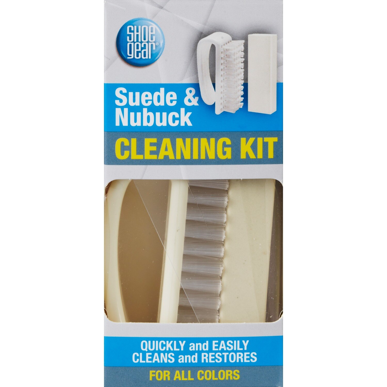 Shoe Gear - Kit de limpieza para gamuza y nubuck