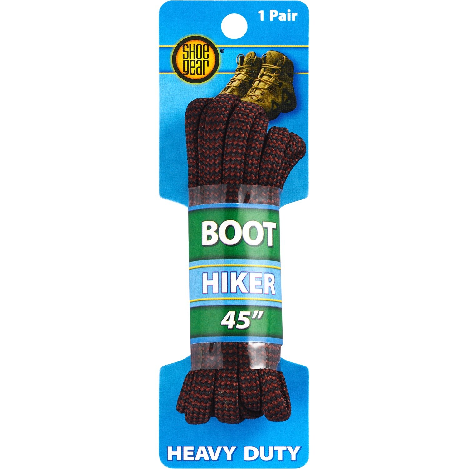 Shoe Gear Boot Hiker - Cordones de 45", marrón/negro