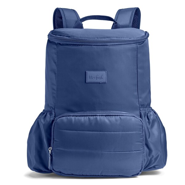 Fit & Fresh 24-can Backpack Cooler, Blue