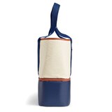 Fit & Fresh 2-in-1 Dual Canvas Cooler & Beach Tote, Natural & Navy, thumbnail image