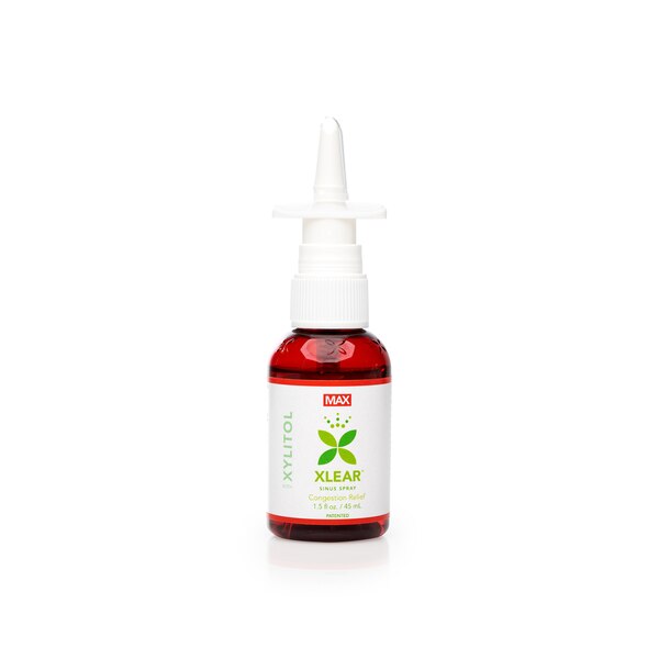 XLEAR MAX with Capsicum Natural Saline Sinus Spray, 1.5 OZ