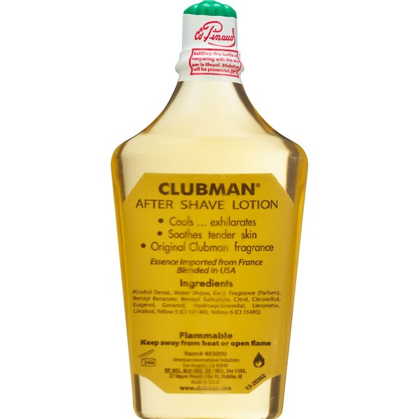 Pinaud Clubman After Shave Lotion, 6 OZ