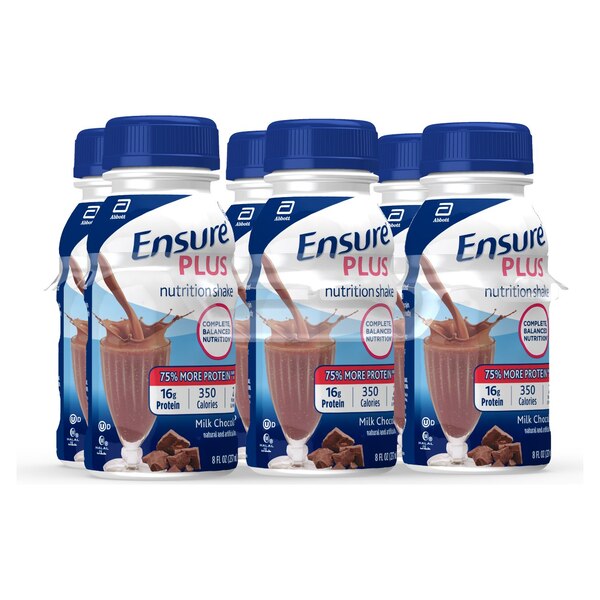 Ensure Plus Nutrition Shake Ready-to-Drink 8 fl oz, 6CT