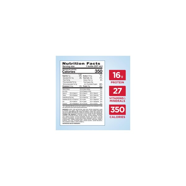 Ensure Plus Nutrition Shake Ready-to-Drink 8 fl oz, 6CT