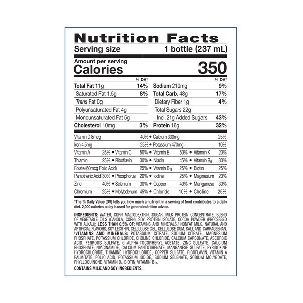 Ensure Plus Nutrition Shake Ready-to-Drink 8 fl oz, 6CT