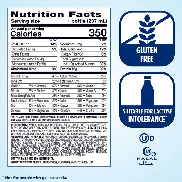 Ensure Plus Nutrition Shake Ready-to-Drink 8 fl oz, 6CT