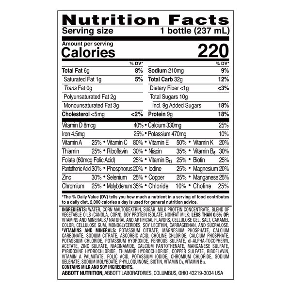 Ensure Original Nutrition Shake, 6 CT