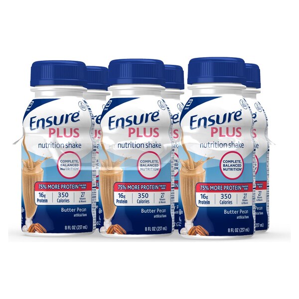Ensure Plus Nutrition Shake Ready-to-Drink 8 fl oz, 6CT