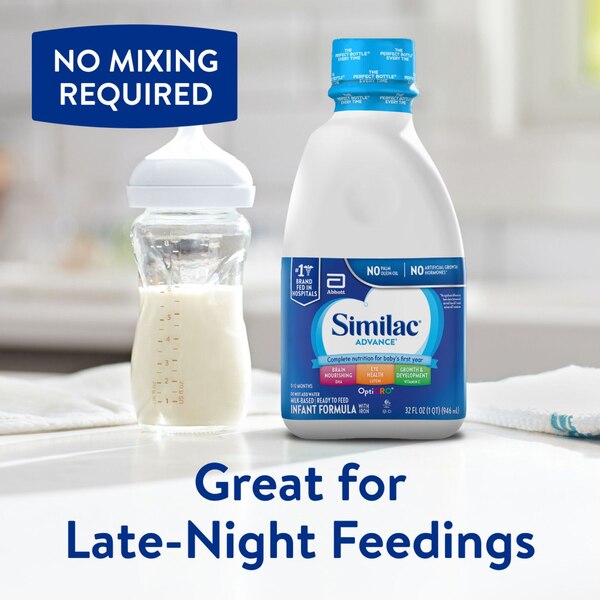 Similac Advance Milk-Based Infant Formula, 32 FL OZ