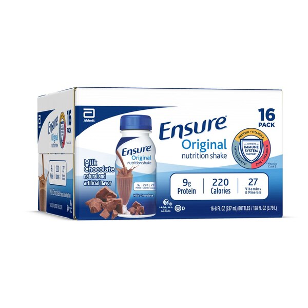 Ensure Original Nutrition Shake, Ready-to-Drink 8 fl oz, 16CT