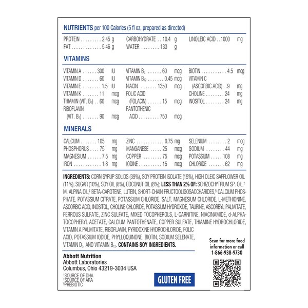 Similac Soy Isomil For Fussiness and Gas Infant Formula  Powder, 1CT
