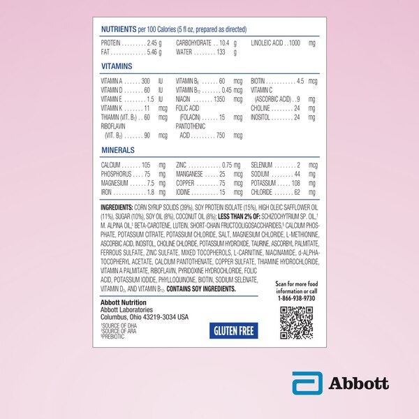 Similac Soy Isomil For Fussiness and Gas Infant Formula  Powder, 1CT