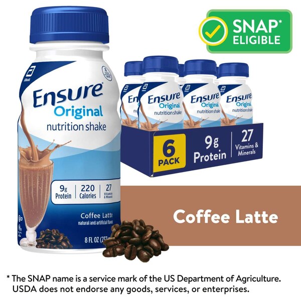 Ensure Original Nutrition Shake, 6 CT