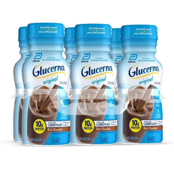 Glucerna Diabetes Nutritional Shake, 8 FL OZ, 6 CT