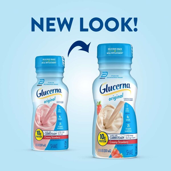 Glucerna Diabetes Nutritional Shake, 8 FL OZ, 6 CT
