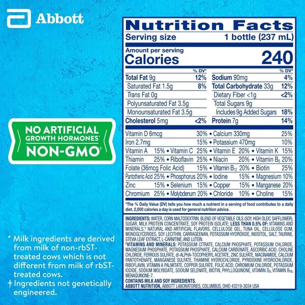 PediaSure Grow & Gain Kids Nutritional 8 FL OZ, 6 CT