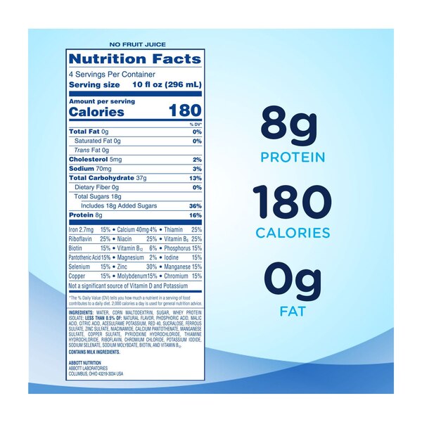 Ensure Clear Nutrition Drink Ready-to-Drink 10 fl oz, 4CT