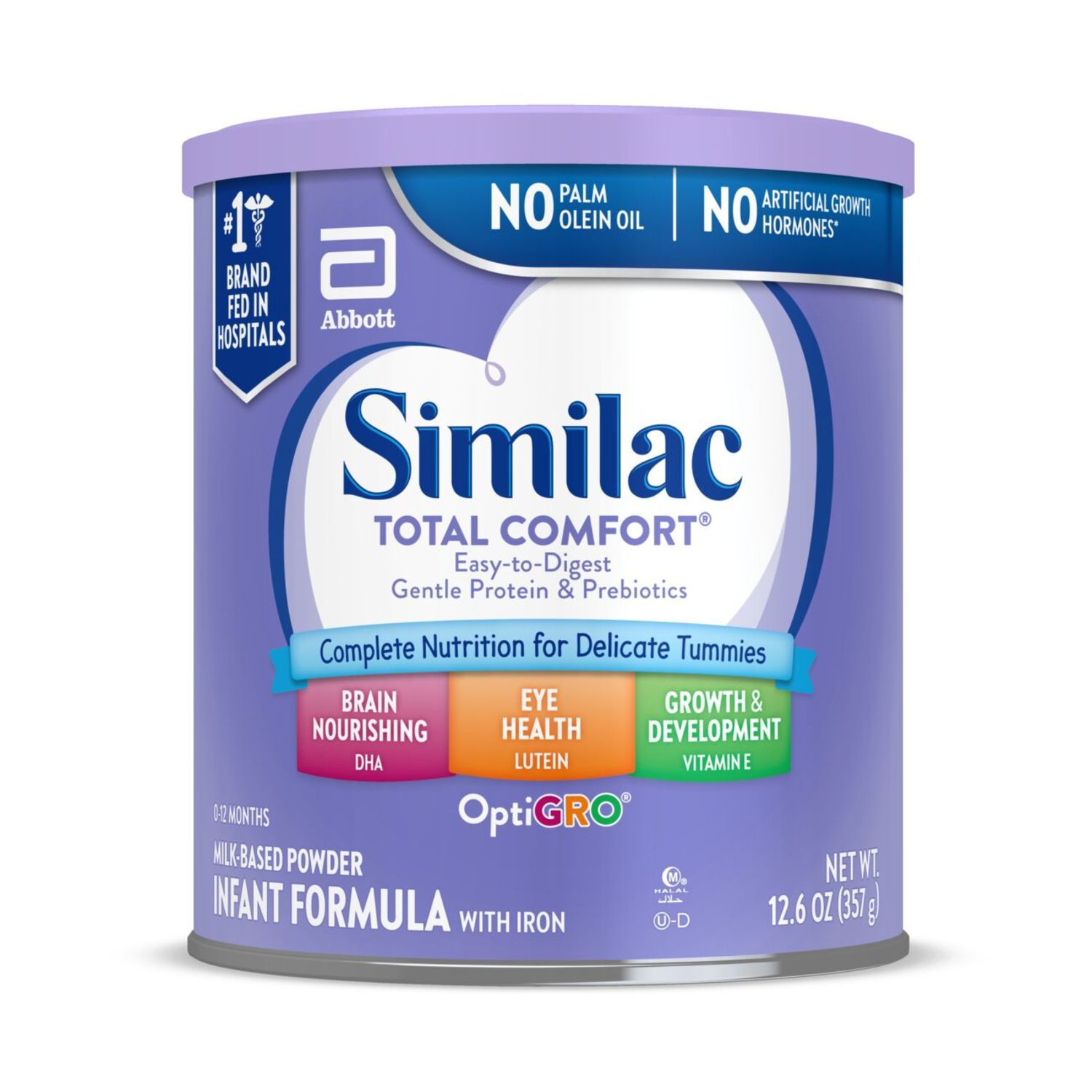 Similac Total Comfort Infant Formula Milk-Based Powder 12 oz, 1CT