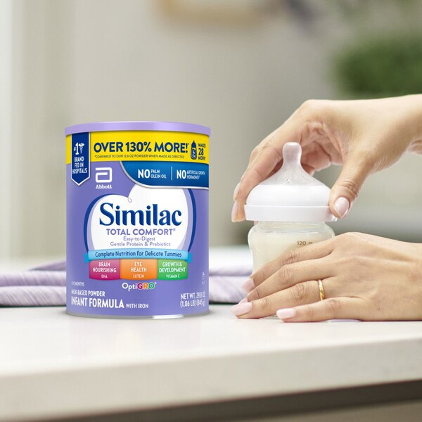 Similac Total Comfort Infant Formula Milk-Based Powder 12 oz, 1CT