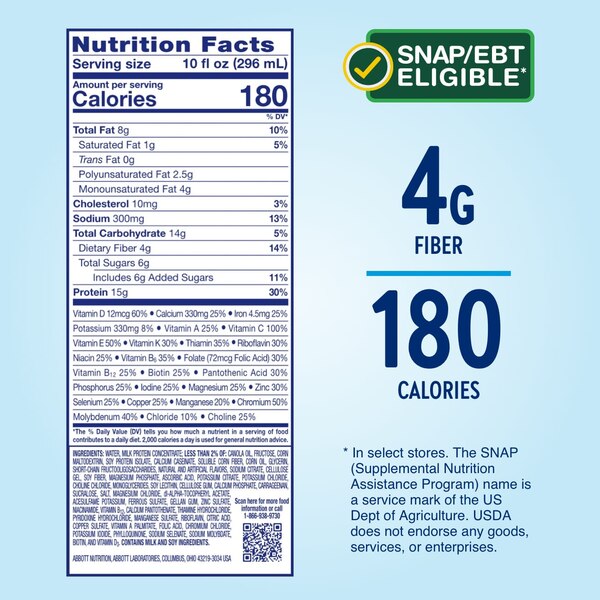 Glucerna Hunger Smart Diabetes Nutritional Shake, 10 FL OZ, 6 CT