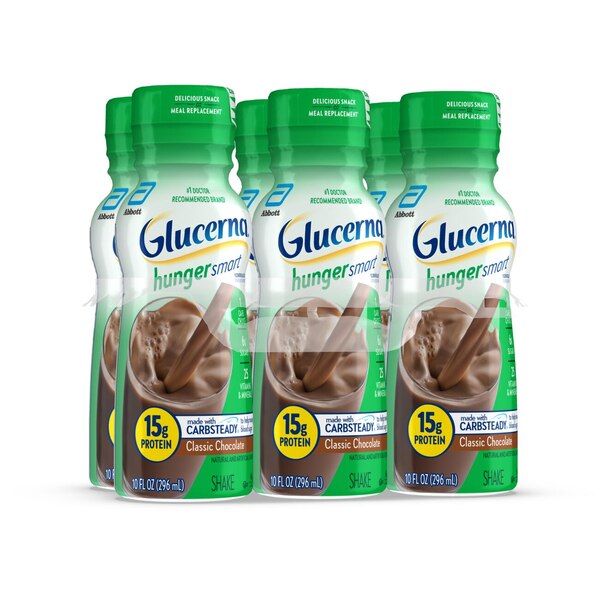 Glucerna Hunger Smart Diabetes Nutritional Shake, 10 FL OZ, 6 CT