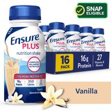 Ensure Plus Nutrition Shake, 8 OZ, 16 CT, thumbnail image