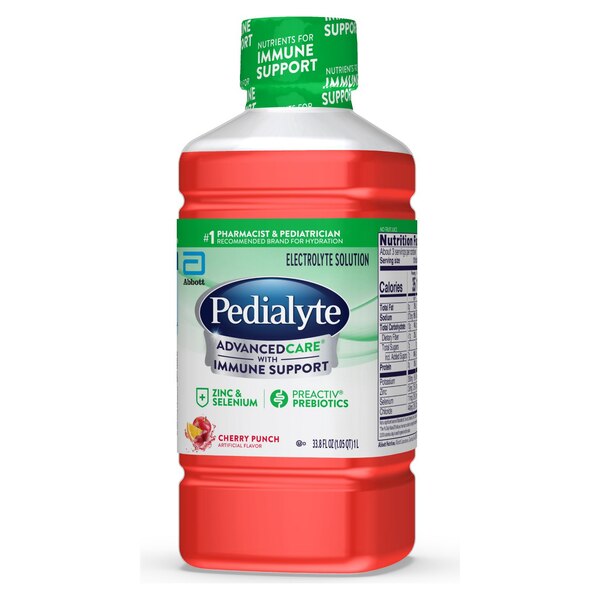 Pedialyte AdvancedCare Electrolyte Solution Ready-to-Drink 33.8oz