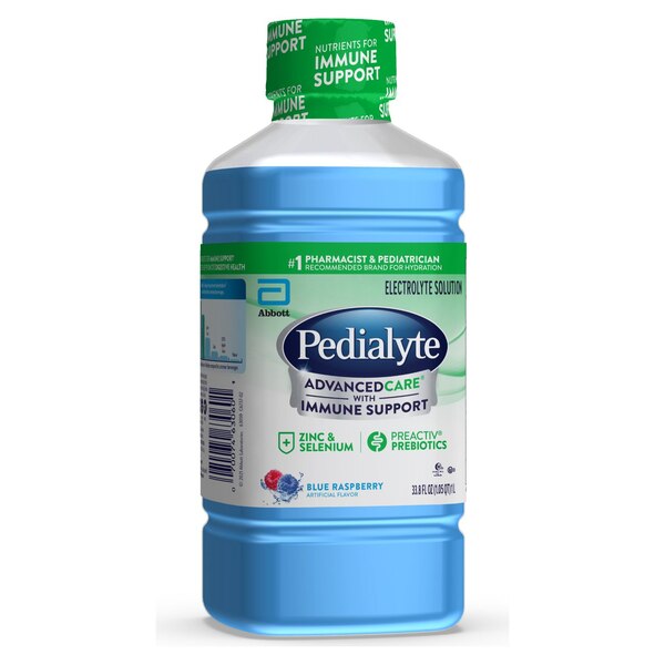 Pedialyte AdvancedCare Electrolyte Solution Ready-to-Drink 33.8oz