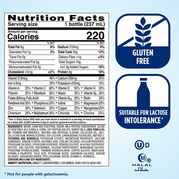 Ensure Original Nutrition Shake, Ready-to-Drink 8 fl oz, 16CT