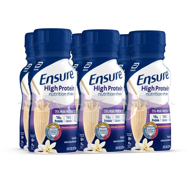 Ensure High Protein Nutrition Shake Ready-to-Drink 8 fl oz, 6CT