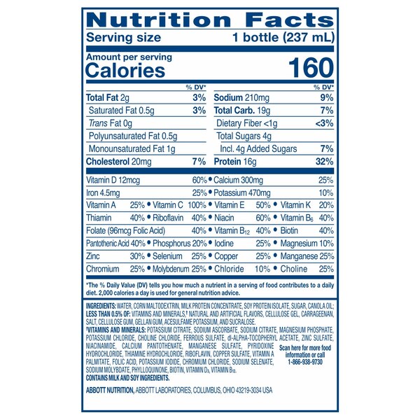 Ensure High Protein Nutrition Shake Ready-to-Drink 8 fl oz, 6CT