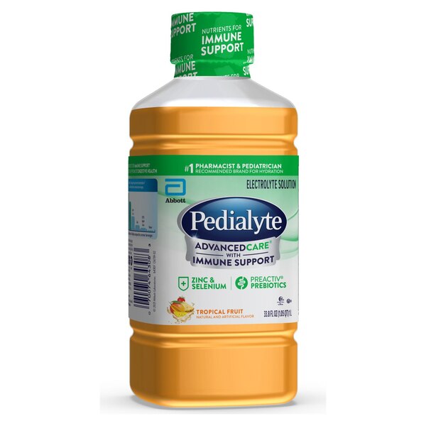 Pedialyte AdvancedCare Electrolyte Solution Ready-to-Drink 33.8oz