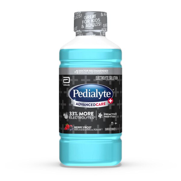 Pedialyte Advanced Care Plus Electrolyte Drink, 33.8 FL OZ
