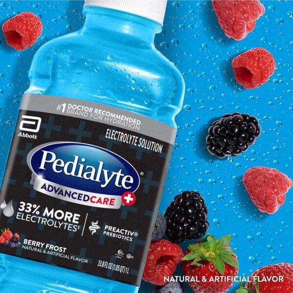 Pedialyte Advanced Care Plus Electrolyte Drink, 33.8 FL OZ