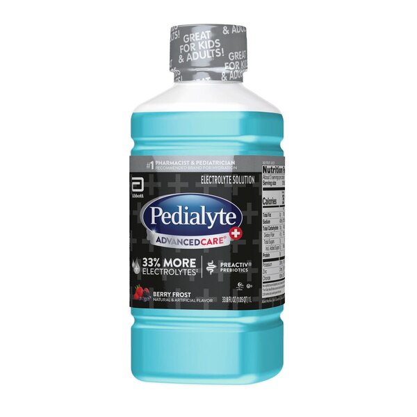 Pedialyte Advanced Care Plus Electrolyte Drink, 33.8 FL OZ