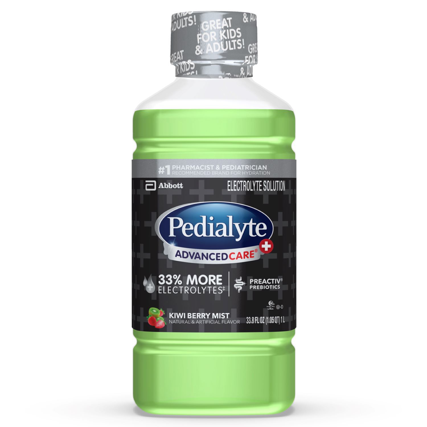 Pedialyte Advanced Care Plus Electrolyte Drink, 33.8 FL OZ