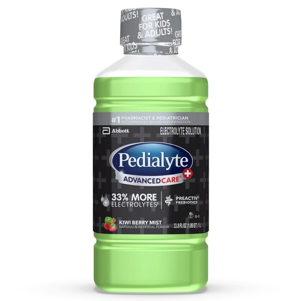Pedialyte Advanced Care Plus Electrolyte Drink, 33.8 FL OZ