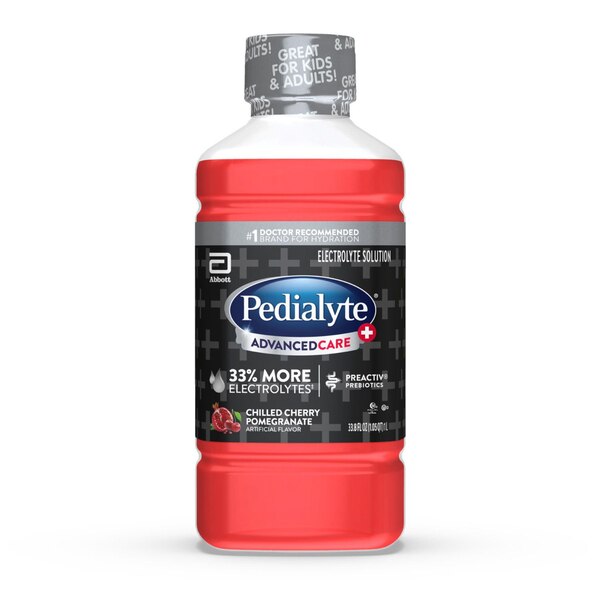 Pedialyte Advanced Care Plus Electrolyte Drink, 33.8 FL OZ