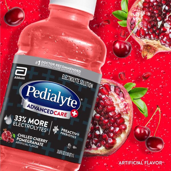 Pedialyte Advanced Care Plus Electrolyte Drink, 33.8 FL OZ