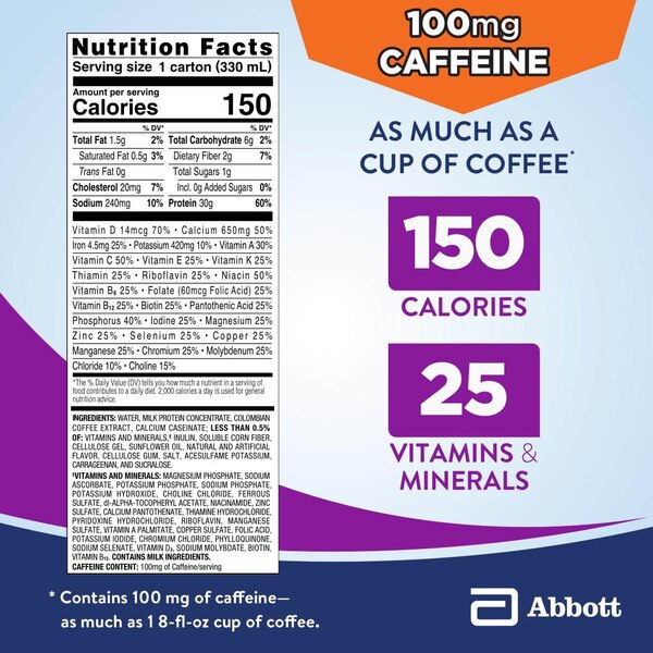 Ensure Max Protein Nutrition Shake, 11 OZ, 4 CT