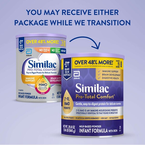 Similac Pro Total Comfort VSP, 29.5 OZ