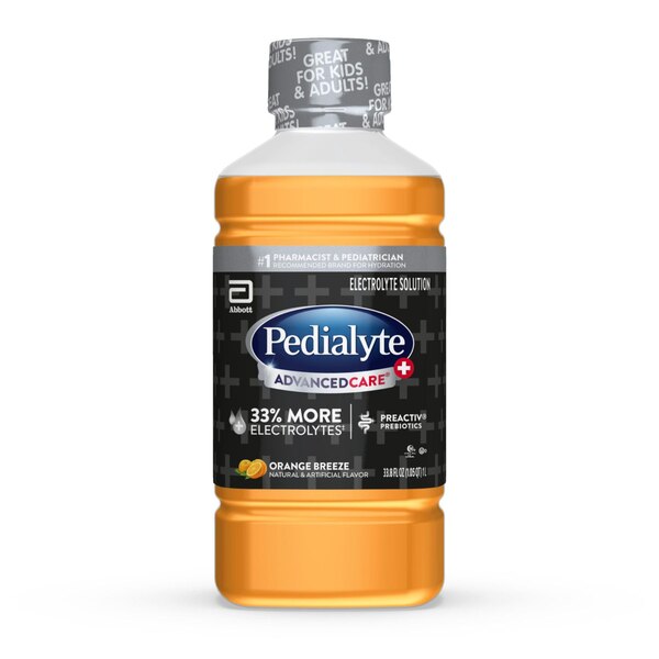 Pedialyte Advanced Care Plus Electrolyte Drink, 33.8 FL OZ