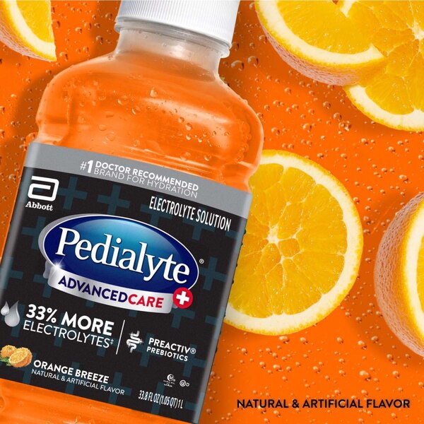 Pedialyte Advanced Care Plus Electrolyte Drink, 33.8 FL OZ