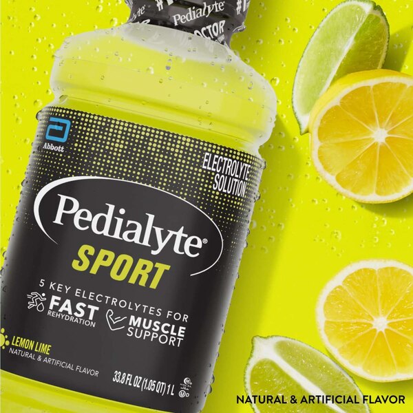 Pedialyte Sport Electrolyte Solution Ready-to-Drink, 33.8 OZ