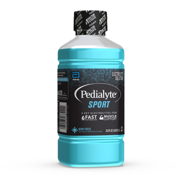 Pedialyte Sport Electrolyte Solution Ready-to-Drink, 33.8 OZ