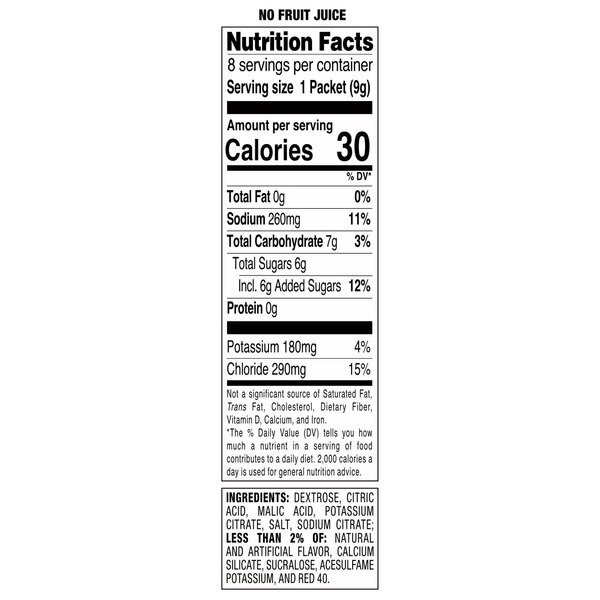 Pedialyte Fast Hydration Powder Packets, 8 CT