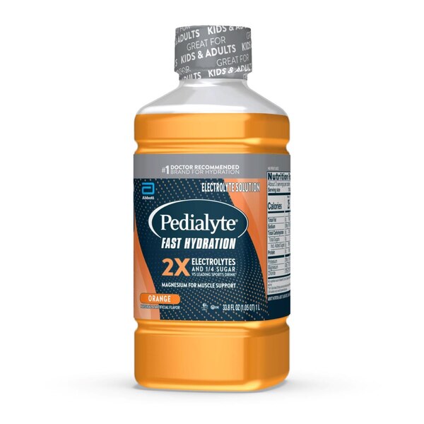 Pedialyte Fast Hydration Electrolyte Solution, 1 L
